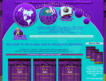 Tablet Screenshot of globalhealthandsafety.net